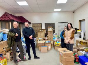 Гуманітарний вантаж передадуть на Чернігівщину 